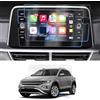 BSTW Compatibile con 2018-2024 2025 VW T-Roc Antiriflesso Pellicola Protettiva 8 Pollici Discover Media Nano Pellicola per Navigazione Schermo 6H Antigraffio Accessori VW T Roc 2024 [2 Pezzi]