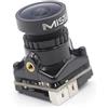 SPARKHOBBY Msita Ratel FPV Mini fotocamera 2000TVL 1/1,8 pollici Starlight HDR 2,1 mm Obiettivo 4:3 & 16:9 NTSC & PAL commutabile per droni RC FPV (nero)