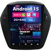 BXLIYER SXAUTO Android 15 IPS Autoradio Per Hyundai IX35 (2010-2017) - 2G+64G - Senza fili Carplay & Android Auto - GRATUITI Telecamera - DAB Fast-boot Volante Split-Screen DSP Bluetooth - 2 Din 9.7 Pollici