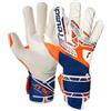 Reusch Attrakt Gold X Guardian Guanti da portiere da uomo e da donna, guanti da calcio per adulti, adatti a tutte le condizioni atmosferiche e superfici di gioco, colore: arancione-blu, 9,5
