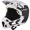 Lixada Casco Integrale da Mountain Bike Ventilazione Casco MTB Leggero Adatto per circonferenze della Testa di 61-62 cm/59-60 cm