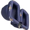 Colmic Rete Doppia Pinocchio con Gomma, Retino Roubaisienne, Blu, Plastica, Neoprene, 110 dB, Clacson per Veicoli