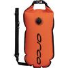 ORCA Open Water Safety Buoy - Hi-Vis Orange - Impermeabile Sprayproof - Unisex