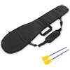HERCHR Barca Paddle Storage Bag, 600D Oxford Panno Paddle Borsa di Trasporto Kayak Paddle Canoe Split Borsa di Trasporto Barca per Stoccaggio Trasporto Canottaggio(Nero)