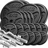 Marbo Sport - Bilanciere Palestra - Pesi - 120cm ø30mm - 113 kg
