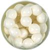 Berkley PowerBait Power Eggs Floating Magnum - Esche morbide da pesca al profumo di aglio, barattolo piccolo da 14,2 g, bianco fosforescente
