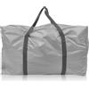 Keenso so - Borsone pieghevole da trasporto, multifunzionale, per kayak, barca, canoa, mare, pesca, rafting, nuoto, campeggio, colore: grigio