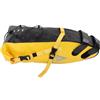 DAUZ Borsa da Bikepacking, Borsa da Sella Antiscivolo per Bikepacking da 13 Litri Gialla e Nera per i Viaggi