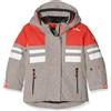 cmP Giacca da sci, da ragazza, Bambina, Skijacke, Argento Mel, 128, Argento Mel, 128