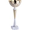 Hole Gadget Coppa Trofeo Personalizzabile 35, 33, 30, 27 cm Singolo o Set Tutti Gli Sport, Calcio, Calcettto, Tennis, Basket, Padel, Fantacalcio, Premiazioni cod 13.041 (27 cm | Oro)