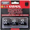 Karakal Point 75 Air Overwrap Grip - Confezione da 3, colore: Nero
