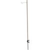 Homyl Camping Lampada Supporto Alluminio Acciaio Palo Portatile Gancio Rimovibile Robusto Accessorio Leggero Adatto per Campeggio Escursionismo Picnic Viagg