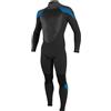 O'NEILL 2025 Uomo Epic 3/2mm Back Zip Muta 4211B - Black/Graphite/Baliblu