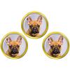 Giftshop UK - Marcatori per Palline da Golf, Motivo: Bulldog Francese