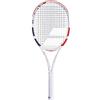 BABOLAT Pure Strike 16/19 U NC Racchetta, Adulti Unisex, Blanc Rouge Noir (Bianco), 2