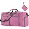 Generic Borsa da viaggio - Grande borsa da viaggio in viaggio, impermeabile, borsa pieghevole da viaggio settimanale, borsa da viaggio per il fine settimana, borsa da viaggio sportiva con diverse borse per