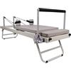 Generico PILATES REFORMER MACCHINE, REFORMER PILABILE PILATES MACCHINE, Attrezzatura da esercizio interno BEDARE CORE BEDARE, Capacità di peso di 300 libbre Macchina per i principianti e gli utenti intermedi