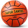 Generico Pallone Super Santos Arancione in Plastica Resistente Ideale per Calcio Spiaggia Gioco all'Aperto Leggero e Durevole per Sport Tempo Libero