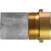 Tecnoseal Anodi - Compatibile Anodo C/Tappo Aifo 98- Anodo in Zinco Gommone per Barca Gommone Vela Motore