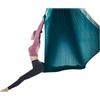 Wuyangcun Amaca elastica per yoga aerea 280 x 100 cm, in nylon senza cuciture, carico oscillante, 899,9 kg, per casa e studio (grigio)