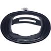 MIDOKSTUA Maschera panoramica trasparente per immersioni subacquee e snorkeling a forma di ovale per nuoto snorkeling lente in vetro temperato nuoto snorkeling ampia vista apnea