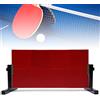DeeDuud Ping-pong Rebound Board Ping Pong Rebounder con 8 gomme rosse, contatore di salto, tipologia di auto-allenamento per casa, palestra, interni ed esterni