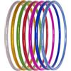 hoopomania Hula Hoop per bambini, colori olografici, Argento, Ø60cm