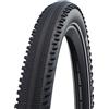 Schwalbe Hurricane Addix, Copertone Unisex Adulto, Nero/Riflettente, 29x2.25