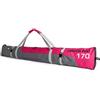 Brubaker Ski Borsa 'Carver PRO 2.0' Sacca da Sci Colore Chiaro Fucsia/Grigio 190 cm