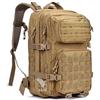 ALGI Zaino Militare Tattico Medium con sistema MOLLE 50 Litri TAN