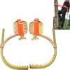 DFWYG Arrampicata Strumenti Albero,Tree Climbing Ramponi L'Albero Saldatura di Precisione Arrampicarsi per Scegli I Pinoli,Raccogliere Frutta,Noce di Cocco,Type 450（22~45 Cm）