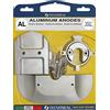 Nautica DDR srl Kit Anodi Compatibile per Mercury Alpha One Gen 2 - in Alluminio - Kit Viti di Fissaggio - Kit per Piepe poppiero + Attuatori