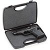 generico portapistola custodia valiggetta in plastica porta pistola cm.23,5x16x4,6