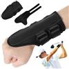 BBASILIYSD Wrist Trainer Pro Golf - Strumento di allenamento per la postura di polso e braccio, allenatore di correzione del polso, previene lo slittamento W-rist, migliora la stabilità dello swing, doppie fasce