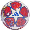 adidas Pallone da calcio UCL TRN bianco/GLOBLU/FLAORA (cucito in macchina), unisex, taglia 5