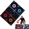 Aizuoni Silent Ball Basketball Tappeto, 119*85cm Tappetino Per Allenamento Di Pallacanestro, Tappetinos Da Allenamentos Antiscivolo Per Basket Per Bambini, Tappetino Da Allenamento Per Interni Ed Esterni Per