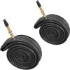 Contrast 700 x 23c Road Bike Inner Tubes Presta Valve ETRTO 622-23 (Pair)