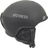 HYSTERESIS Casco H-Shock. Casco da sci e snowboard | Colore del casco: Nero | Taglia: M | Misura testa: 55-58 cm | Interno in tessuto anallergico, rimovibile e lavabile.
