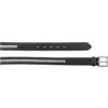 Equestro Cintura in Cuoio con Clincher 90 cm, Nero