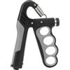 Tbest Rinforzo per Presa Manuale, Allenatore per Forza di Presa con Conteggio Automatico 5100 Kg/11, 0220, 5 Lb Rinforzo per Ginnico Resistente Regolabile per della Mano per (GREY