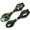 Halay Waveboard con waveboard leggeri, skate, waveboard, tavola da surf, puntelli ondulati, borsa per il trasporto gratuita (verde)