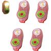 Generico Gilet di salvataggio con luce LED, giubbotto salvavita, per acqua di emergenza, Giubbotto Salvavita Flash, per Sopravvivenza in Acqua di Emergenza,luce giubbotto salvataggio (4 PCS)