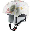 ALPINA PIZI, Casco da Sci Unisex Bambino, pearlwhite-Hearts Gloss, 46-51 cm
