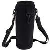 ROSETOR Borsa termica per bottiglia d'acqua, con tracolla (1L, nero)