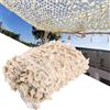 UIHECTA Rete Ombreggiante Militare, Rete Mimetica Beige, Rete Parasole, Tenda da Sole per Patio, Reti Parasole Tiro, per Pergola, Giardino, Piante, Campeggio, Caccia, Decorazione,Beige,5x6m
