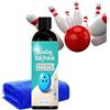 Generic Detergente per palline da bowling, smacchiatore per prestazioni profonde, liquido da 100 ml con asciugamano in microfibra e formula di restauro per partite di campionato, corsie e centri di
