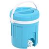 EDA Fontaine 4 L ISOTHERME avec POIGNEE, TOTALEMENT ISOLEE, COUVERCLE COMPRIS Dim.: E 23,3 X H 26 CM Bleu Turquoise - INT. Blanc 10195 B.TU/BL CX6