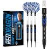 RED DRAGON Gerwyn Price Blue Ice SE 24 Grammi - Set di Freccette Professionali in tungsteno con Alette e aste in nitrotech (steli)