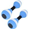 Povanjer Pesi Piscina Pesi Acqua Ginnastica Set di 2 Pesi in Schiuma EVA per Manubri Acqua, Manubrio Subacqueo per Piscina Spa Aqua Gym