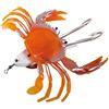 Lineaeffe T2 TAKE TWO Monster Crab Granchio Armato con Doppio Amo e Slitta piombata da 300Gr, 21 cm